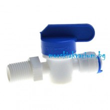 Сферичен кран 1/4" към 1/4" M